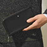 Montblanc - Continental-Brieftasche 12 cc mit Reißverschluss aus Soft Leder