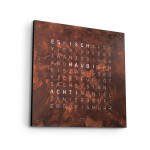 Qlocktwo - EARTH 45 CREATOR'S EDITION RUST