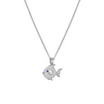 Chopard - Happy Diamonds Fish Anhänger mit Halskette
