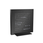 Qlocktwo - EARTH 13.5 DEEP BLACK