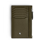 Montblanc - Kartenetui 8 cc mit Reißverschluss aus Grain Leder
