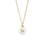 Schmuckwerk - Anhänger Glasklar mit Halskette