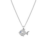 Chopard - Happy Diamonds Fish Anhänger mit Halskette