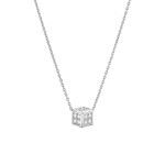 Chopard - Ice Cube Be Cube Anhänger mit Halskette