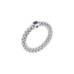 FOPE - Flex'it Souls Ring mit blauem Saphir