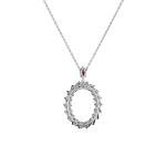 Chopard - L'Heure du Diamant Marquise Anhänger mit Halskette