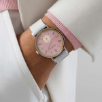 NOMOS Glashütte - Tangente 38 Datum Pompadour 
