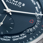NOMOS Glashütte - Zürich Weltzeit nachtblau