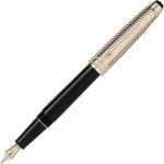 Montblanc - Meisterstück Doué Geometry Champagne Gold-Coated Classique Füllfederhalter