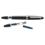 Montblanc - Meisterstück Platinum-Coated LeGrand Traveller Füllfederhalter