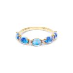 Nanis - Dancing Azure Ring