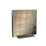 Qlocktwo - EARTH 13.5 CREATOR'S EDITION SILVER & GOLD