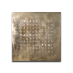 Qlocktwo - FRONTCOVER EARTH 45 CREATOR'S EDITION SILVER & GOLD