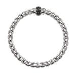FOPE - Eka Flex'it Armband mit schwarzen Diamanten
