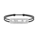 Messika - Move Titanium XL Armband mit Schnur