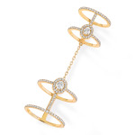 Messika - Glam'azone Double Pavé Ring