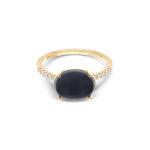 Nanis - Dancing Mystery Black Ring