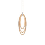 Annamaria Cammilli - Dune Chic Pavé Anhänger mit Halskette