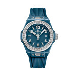 Hublot - Big Bang One Click Petrol Blue Ceramic Diamonds 