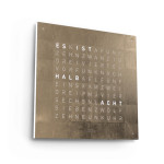 Qlocktwo - EARTH 45 CREATOR'S EDITION MOON GOLD