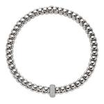 FOPE - Luna Halskette mit Pavé Diamanten