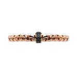 FOPE - Eka Flex'it Armband mit schwarzen Diamanten