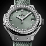 Hublot - Classic Fusion Titanium Sage Green Diamonds