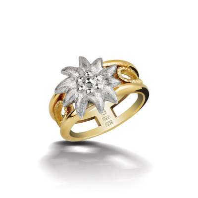 Hollfelder Schmuckmanufaktur - Ring Edelweiß