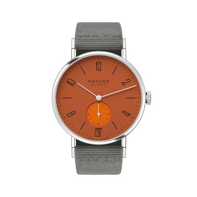 NOMOS Glashütte - Tangente 38 Datum Poporange 