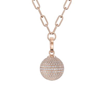 Chopard - Happy Diamonds Planet Anhänger mit Halskette