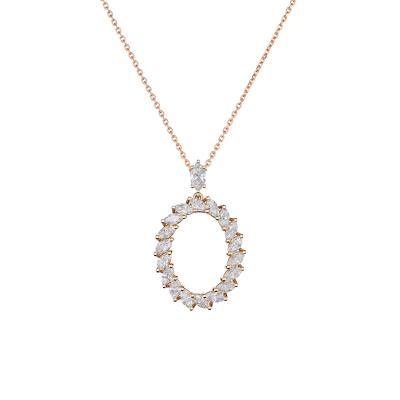 Chopard - L'Heure du Diamant Marquise Anhänger mit Halskette