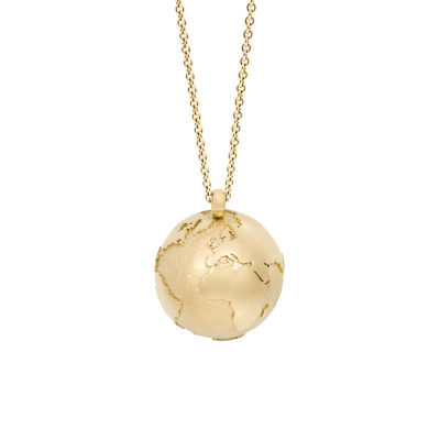 Schmuckwerk - Meine Welt Anhänger mit Halskette
