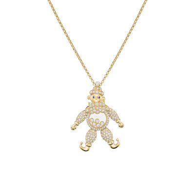 Chopard - Happy Clown Anhänger mit Halskette