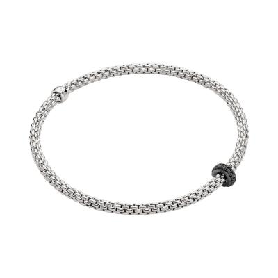 FOPE - Prima Flex’it Armband mit schwarzen Diamanten