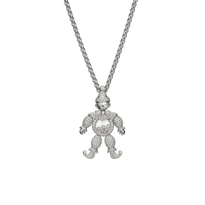 Chopard - Happy Clown Anhänger mit Halskette