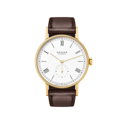 NOMOS Glashütte - Ludwig Gold Emailleweiß Doré