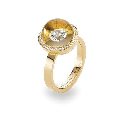 Schmuckwerk - Glasklar Ring
