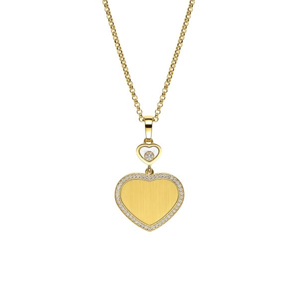 Chopard - Happy Hearts Golden Hearts Halskette