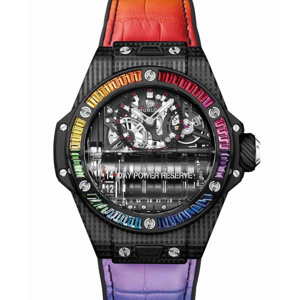 Hublot - Big Bang MP-11 Power Reserve 14 Days 3D Carbon Rainbow