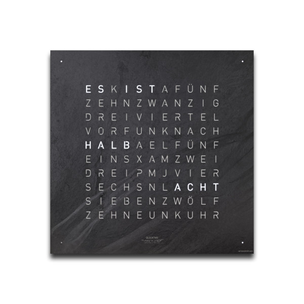 Qlocktwo - FRONTCOVER EARTH 45 CREATOR'S EDITION METAMORPHITE