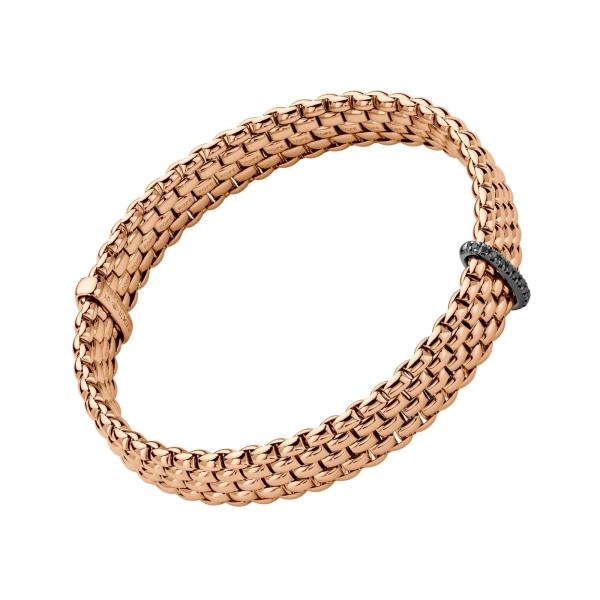 FOPE - Panorama Flex'it Armband mit schwarzen Diamanten