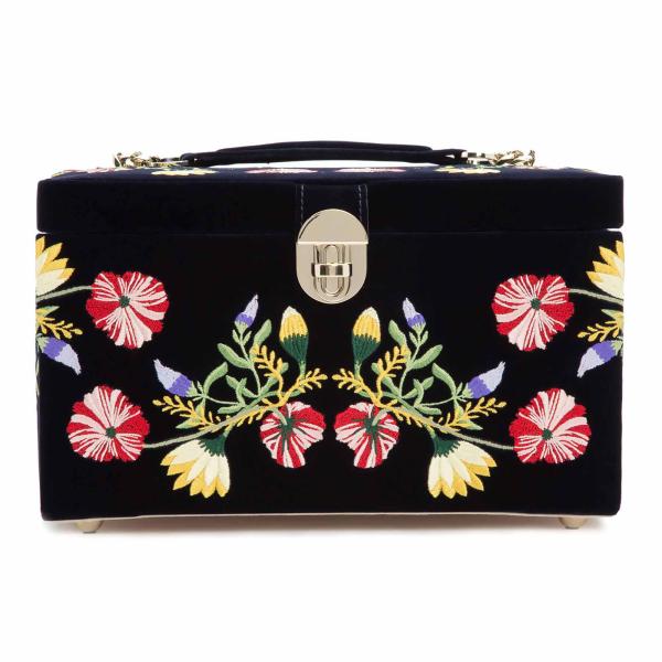 WOLF - Zoe Medium Jewellery Case Indigo