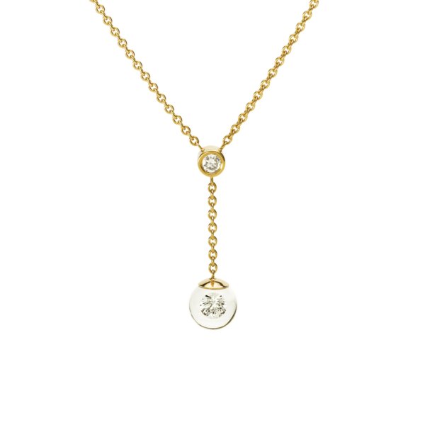 Schmuckwerk - Glasklar Halskette