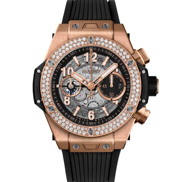 Hublot - Big Bang Unico King Gold Diamonds