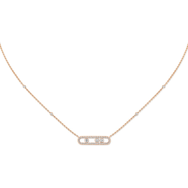 Messika - Move Classique Baby Pavé Halskette