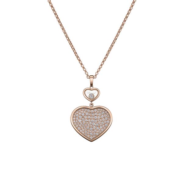 Chopard - Happy Hearts Anhänger mit Halskette