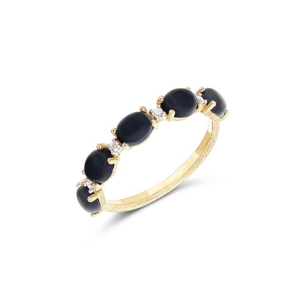 Nanis - Dancing Mystery Black Ring