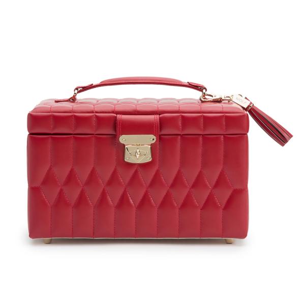WOLF - Caroline Medium Jewellery Box Red
