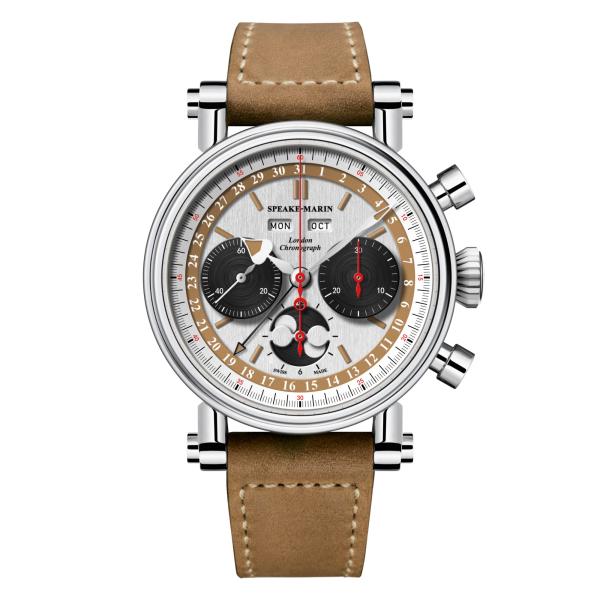 Speake-Marin - London Chronograph Triple Date - Beige Dial