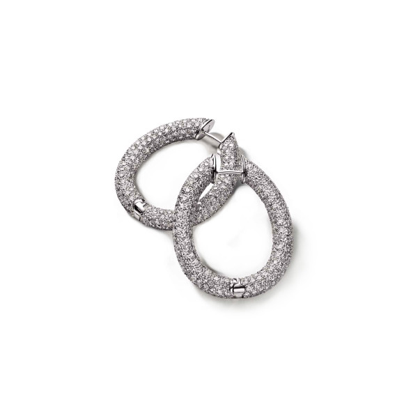 H. Krieger - Brillant Creolen Hollywood